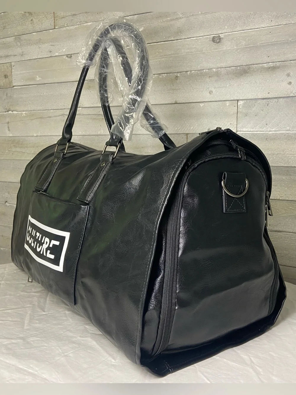 Stylish Black Travel/Duffel Bag